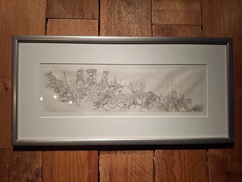Anneke Kuyper, panoramawerk — originele grafiek